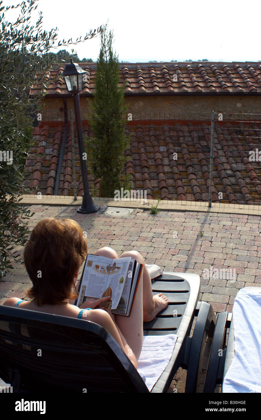 Tuscany House Stock Photo