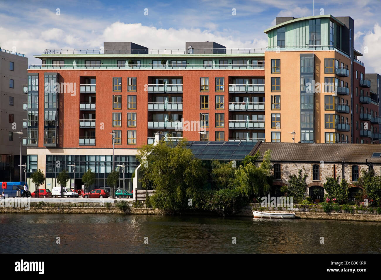 Longboat Quay Apartments Dublin Ireland Stock Photo Alamy