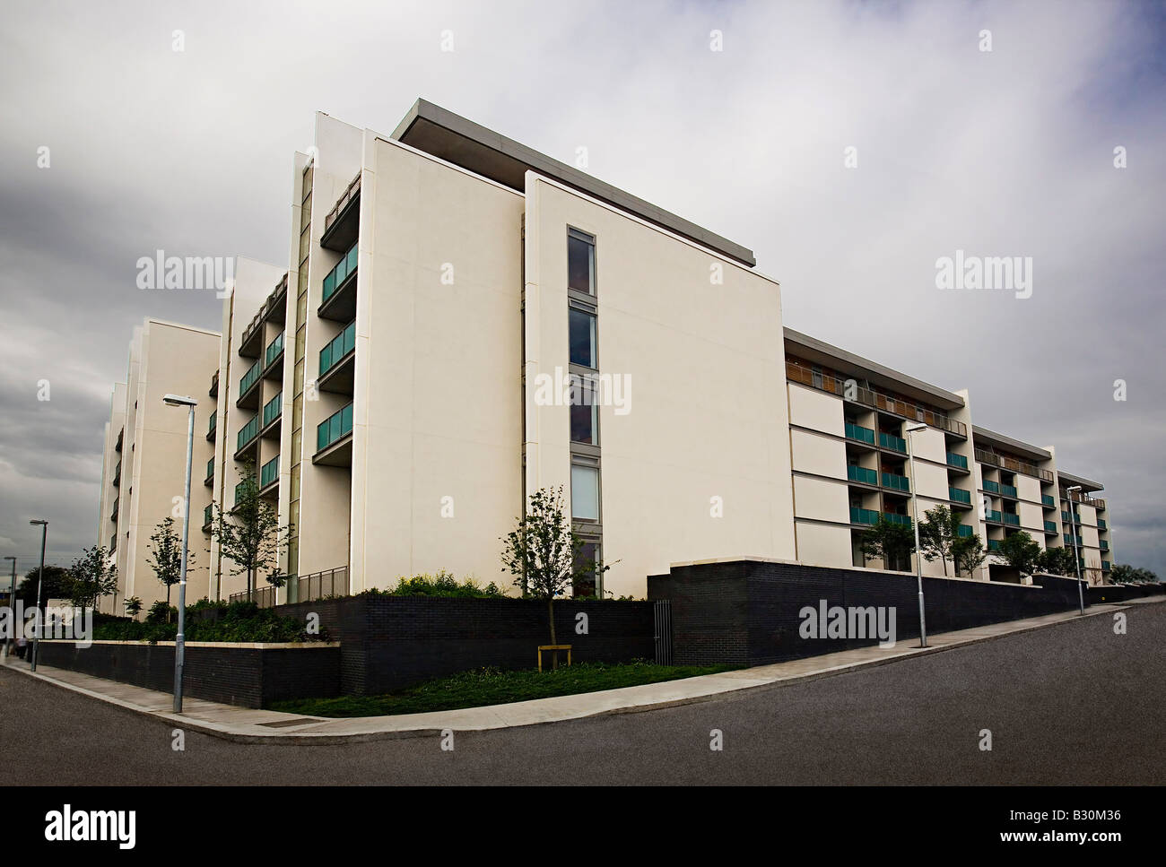 Ossory Road Apartments Dublin Ireland Stock Photo Alamy