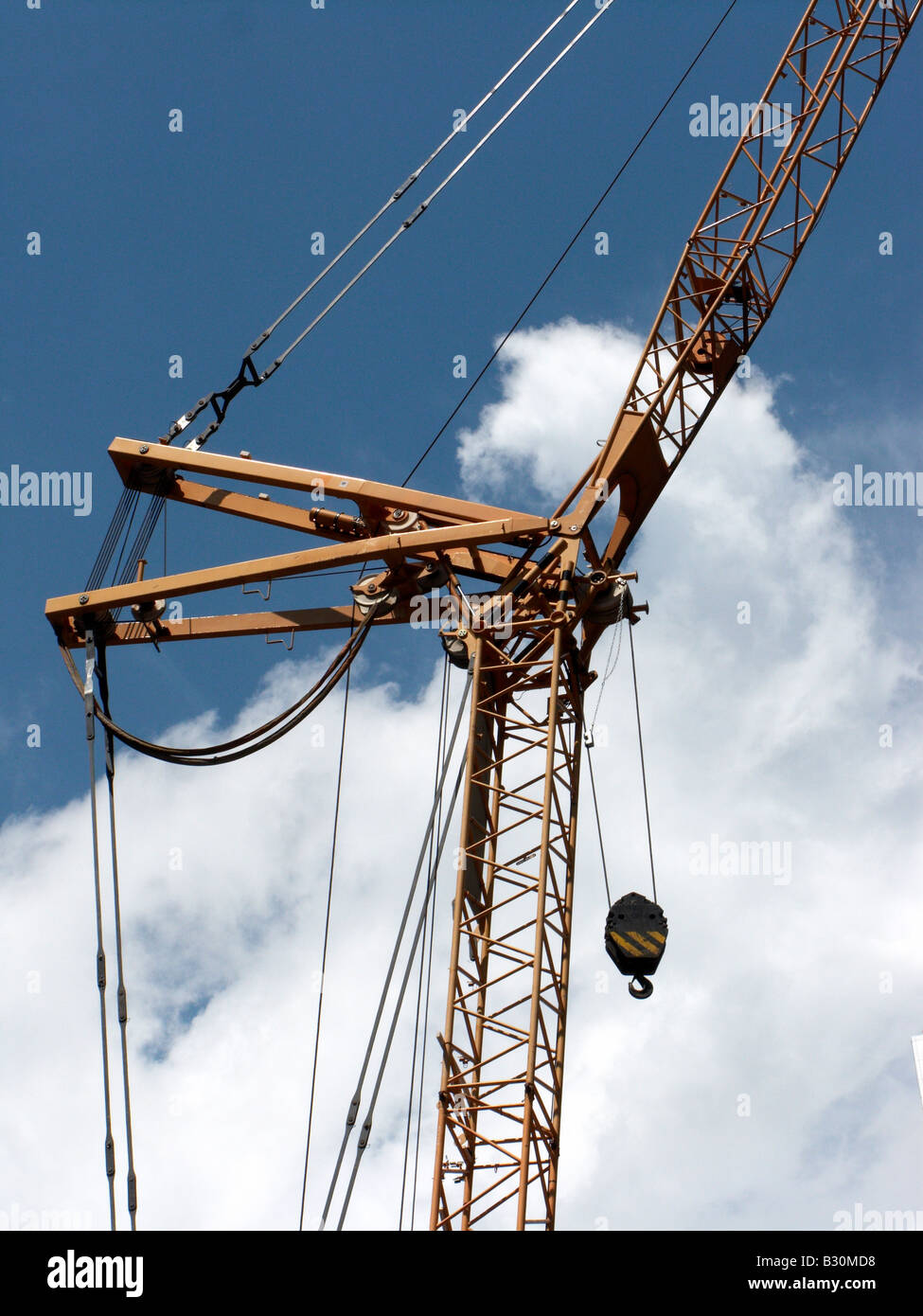 With construction crane hi-res stock photography and images - Alamy