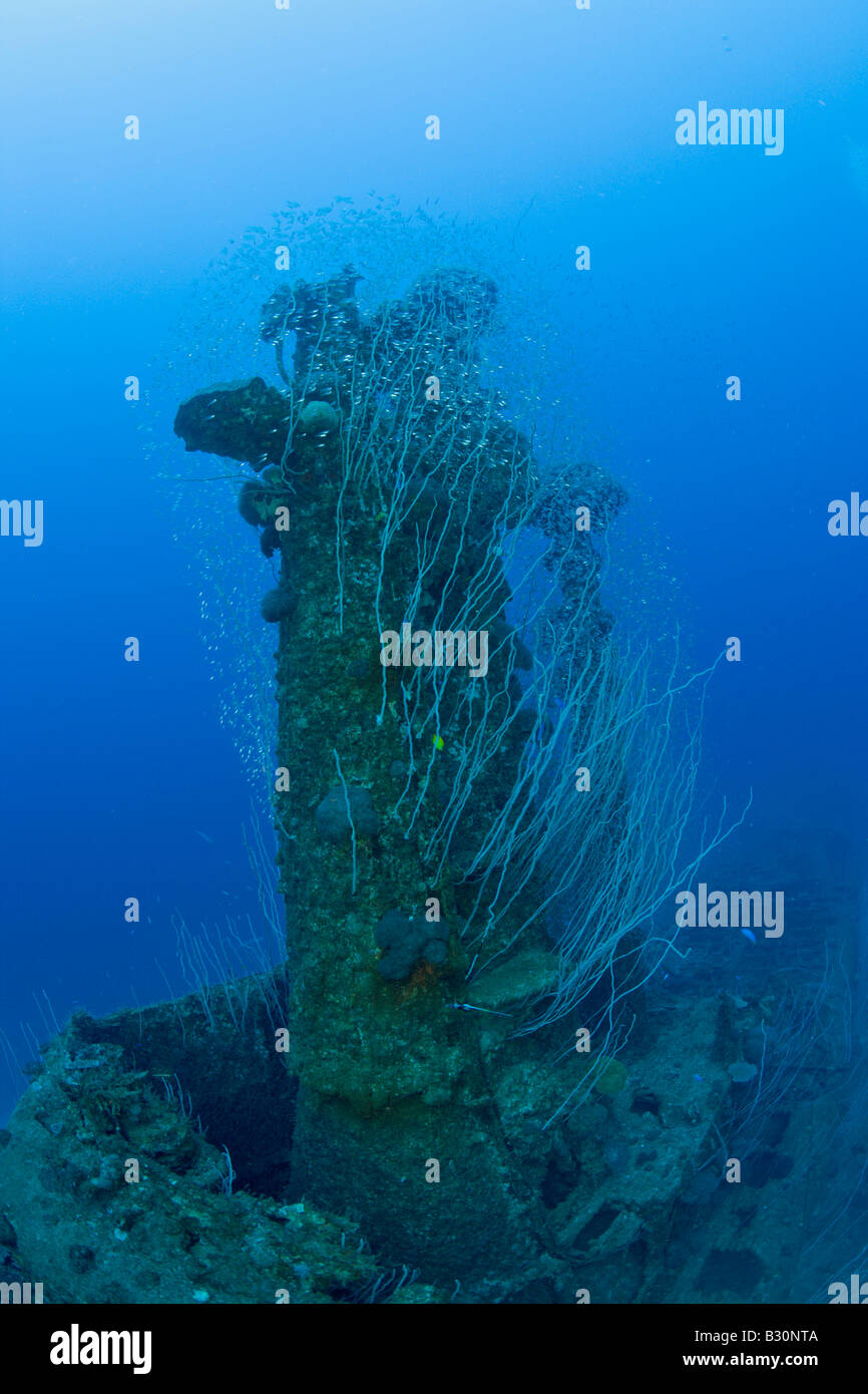 Tower of USS Apogon Submarine Marshall Islands Bikini Atoll Micronesia Pacific Ocean Stock Photo