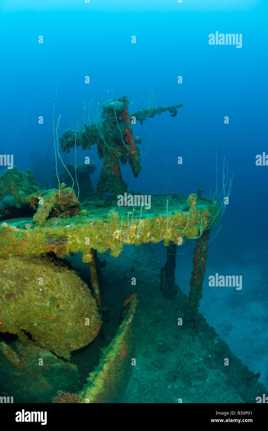 Anti Aircraft Machine Gun at Destroyer USS Lamson Marshall Islands