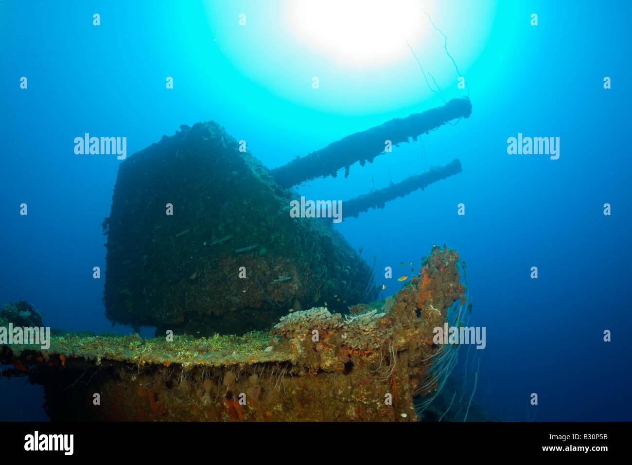 Twin inch 55 caliber gun hi-res stock photography and images - Alamy
