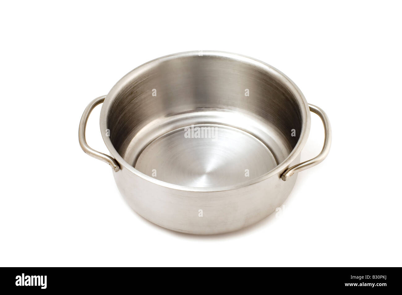 object on white kitchen utensil pan Stock Photo - Alamy