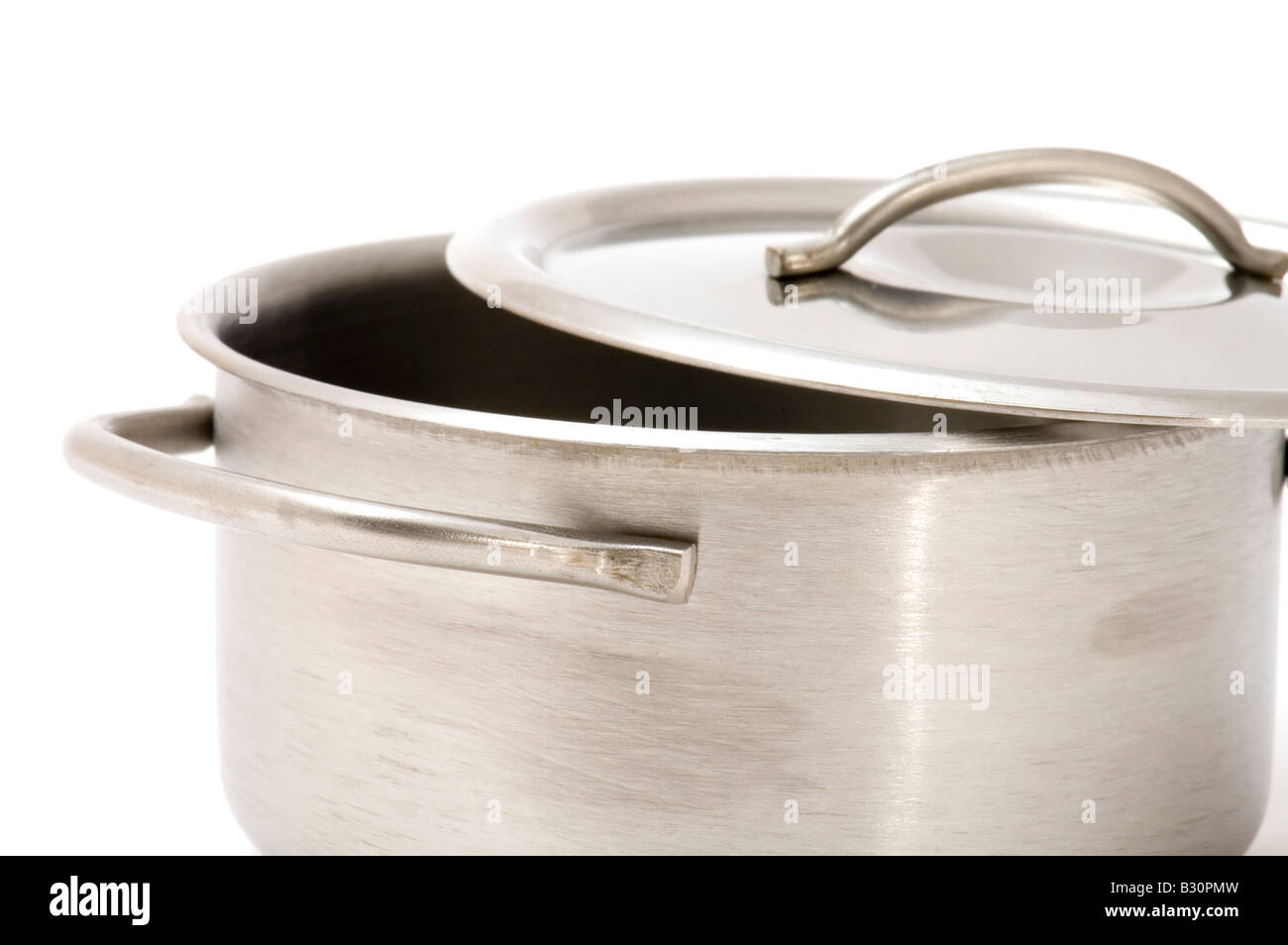 object on white kitchen utensil pan Stock Photo - Alamy