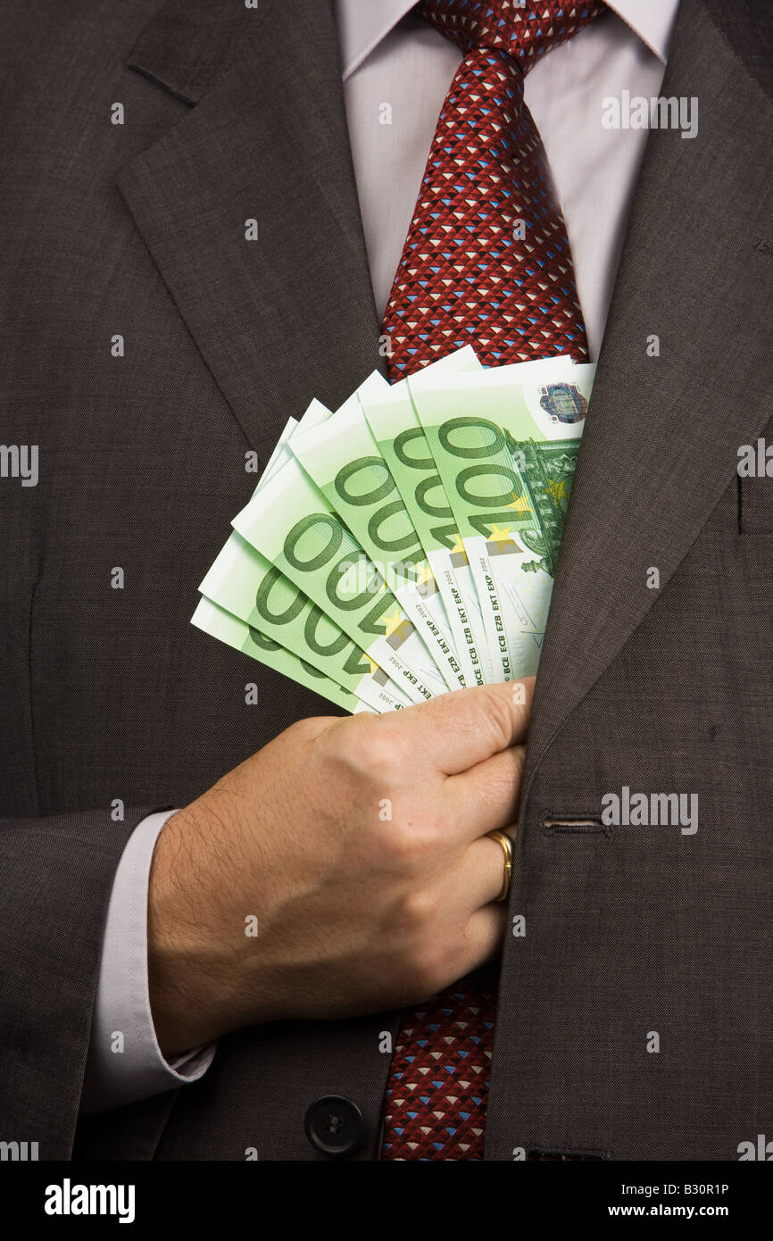 Request and bank notes Stock Photo - Alamy