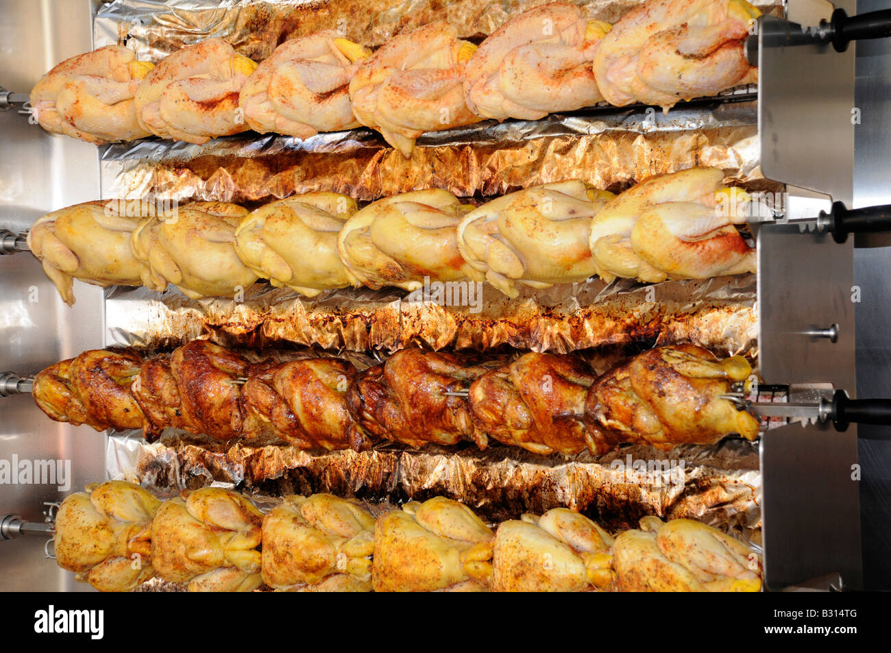 Rotisserie chickens hires stock photography and images Alamy