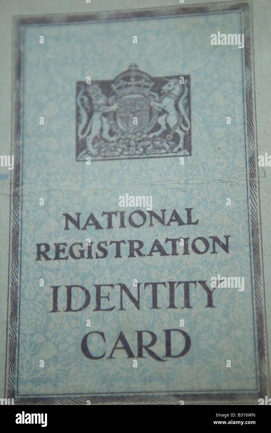 National registration identity card hires stock photography and images