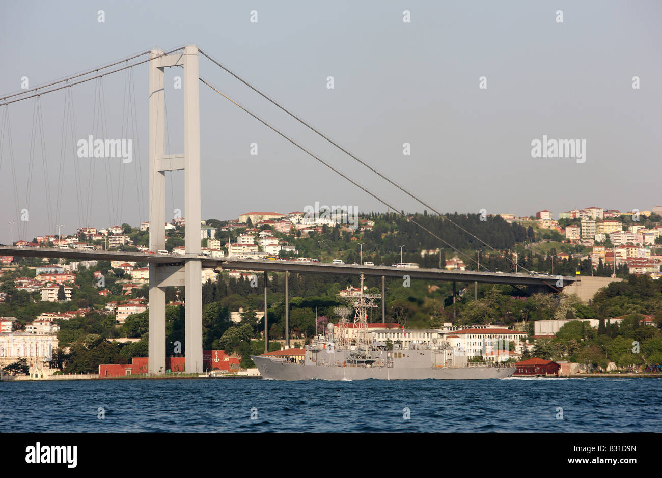 TUR Turkey Istanbul Ship traffic on the Bosporus Stock Photo - Alamy