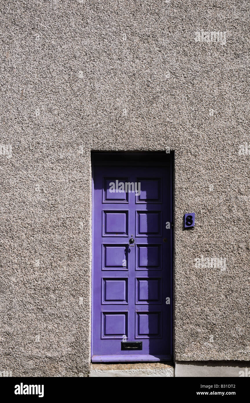 Doorway in Penryn, Cornwall Stock Photo