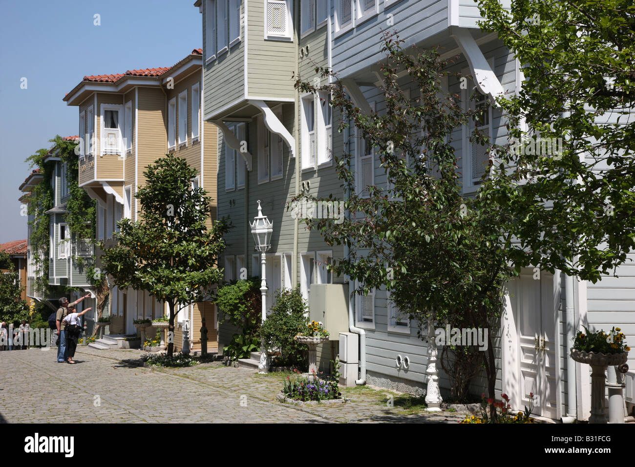 Turkish wooden houses hi-res stock photography and images - Alamy