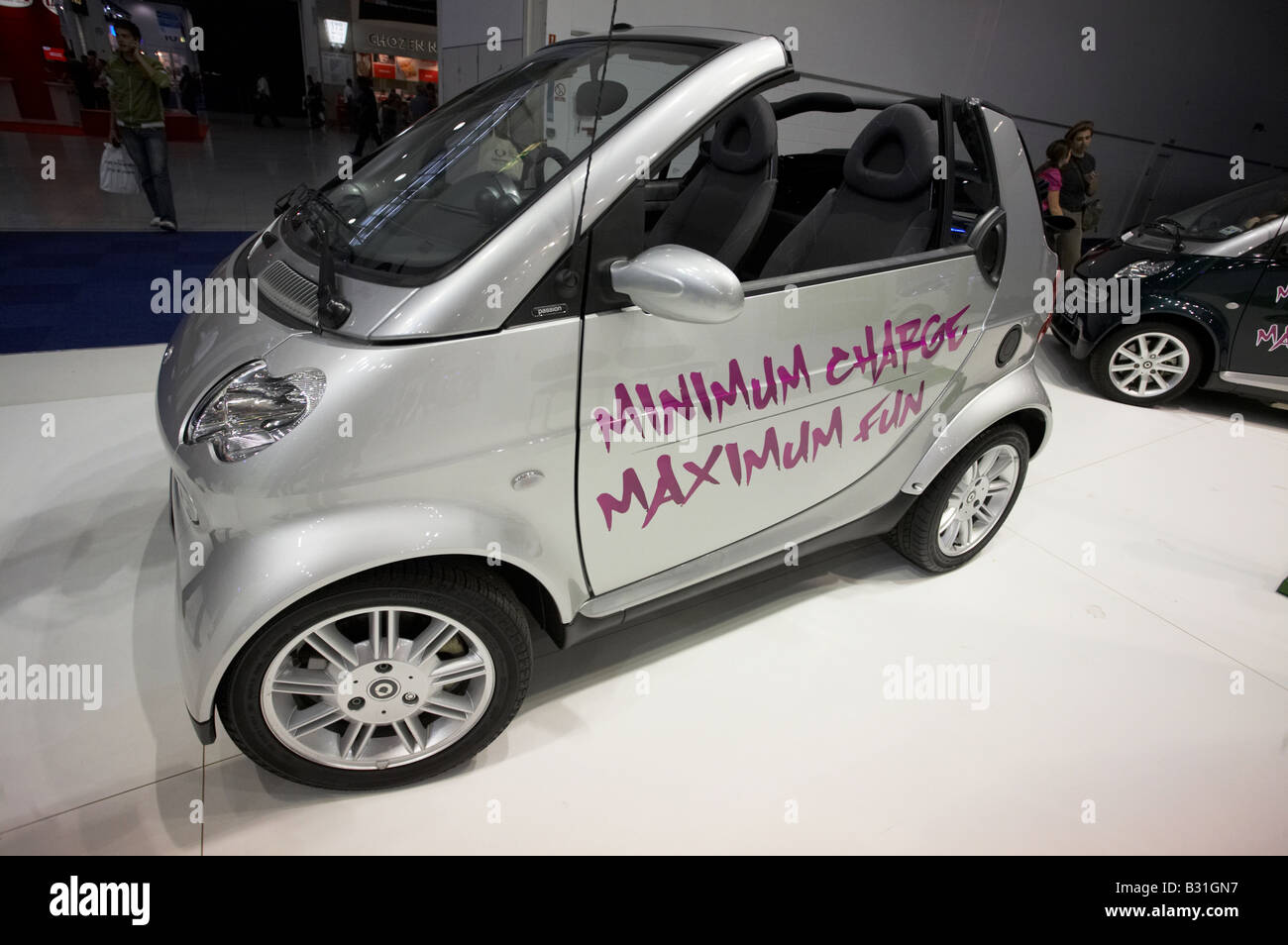 SMART Electric new car model at British International Motor Show at