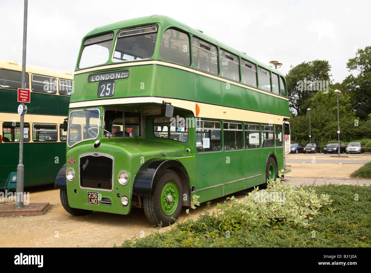 Bristol LDL Prototype Lodekka EX4 bus Stock Photo