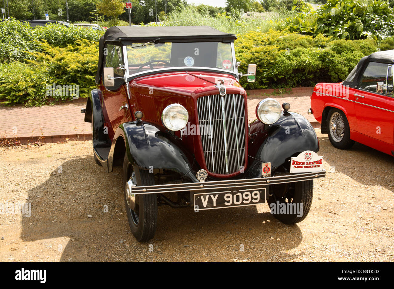 Morris Eight, Morris 8, light British car Stock Photo