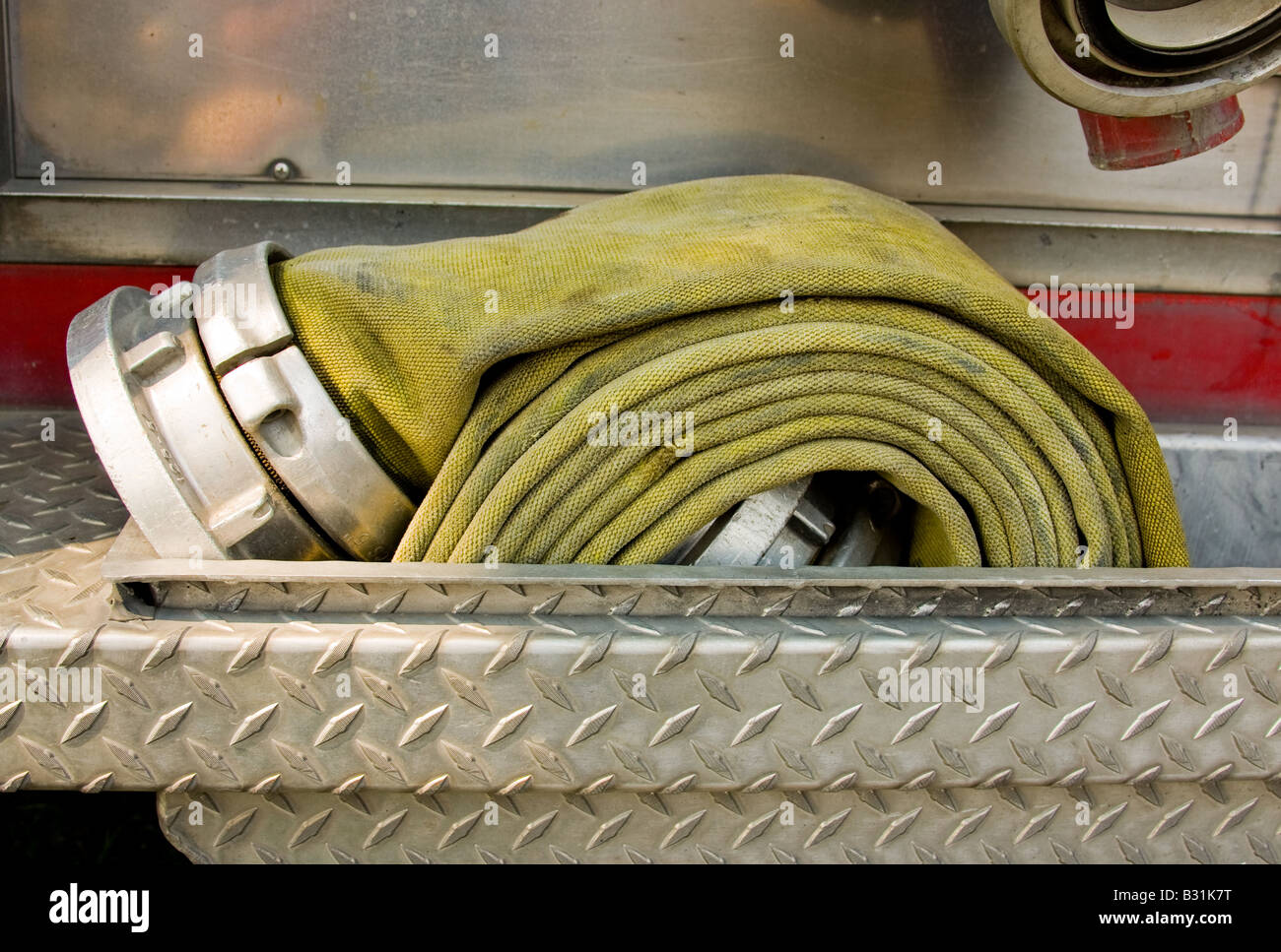 Fire truck hose hires stock photography and images Alamy
