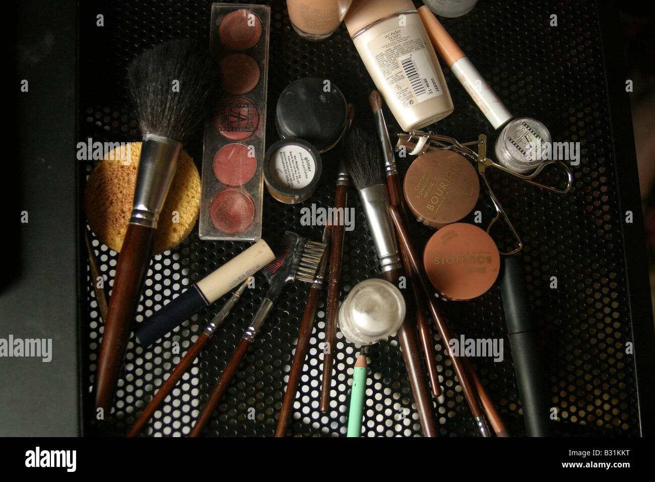 Make up, applicators, brushes, Stock Photo