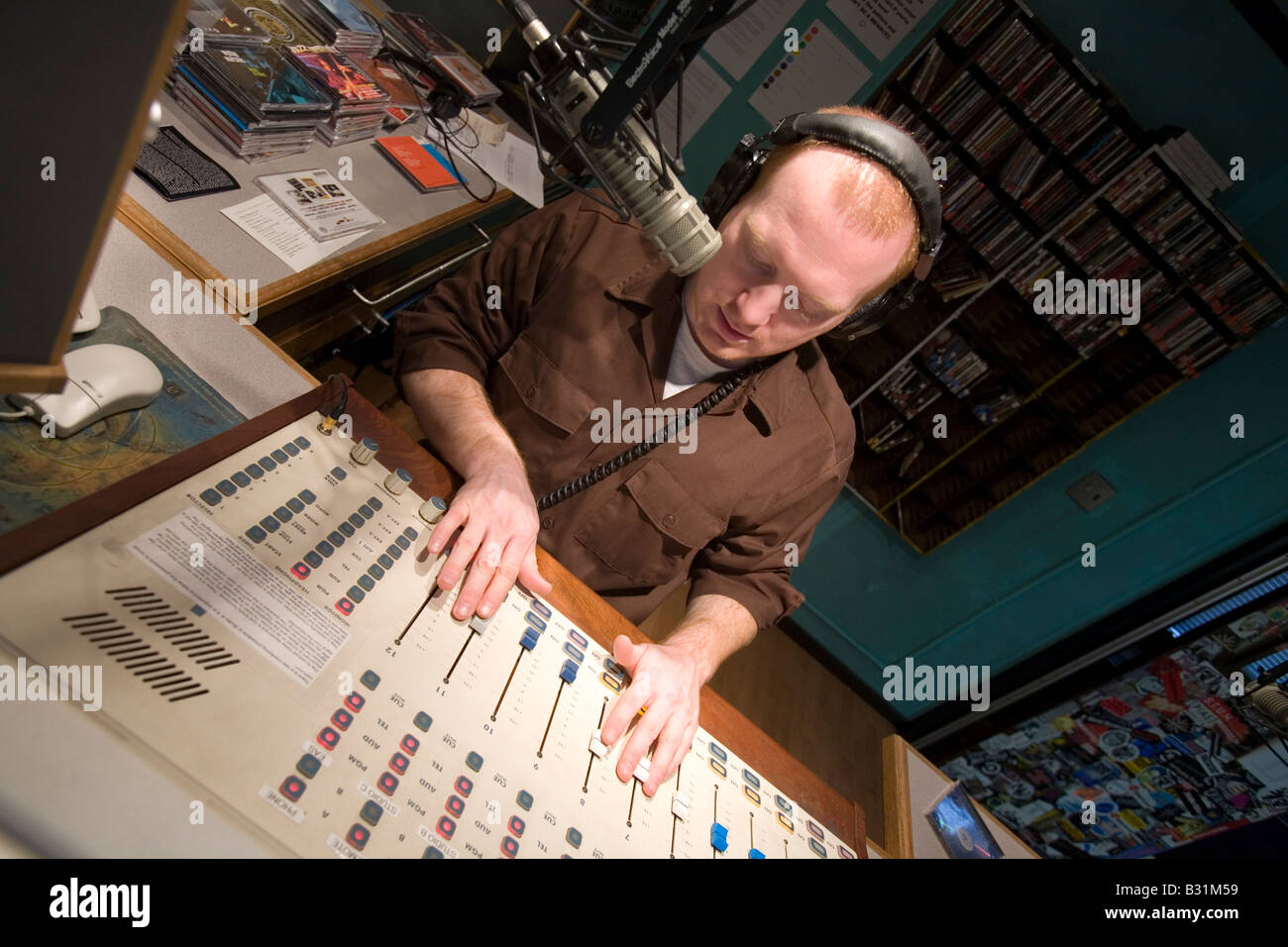 Radio Disc Jockey Stock Photos & Radio Disc Jockey Stock Images Alamy