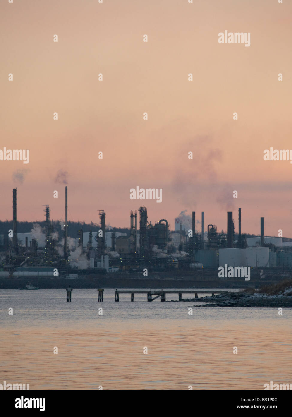 Imperial Oil Refinery Dartmouth, Nova Scotia, Canada Stock Photo Alamy