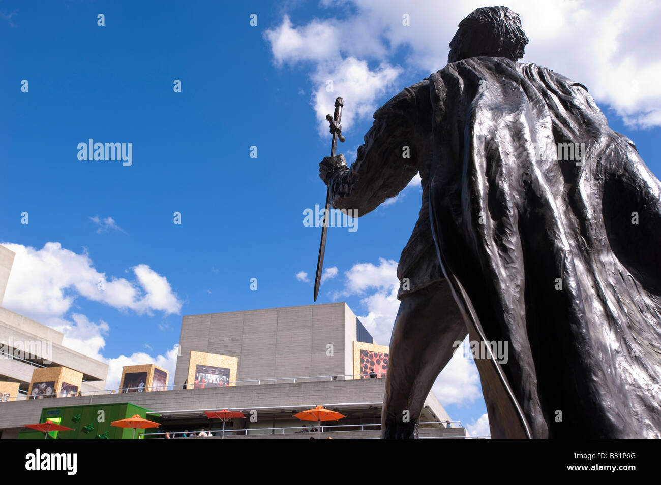 National Theatre Southbank Centre London United Kingdom Stock Photo