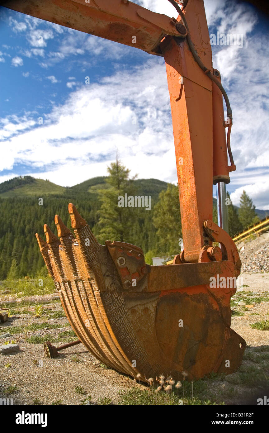 Backhoe bucket hires stock photography and images Alamy