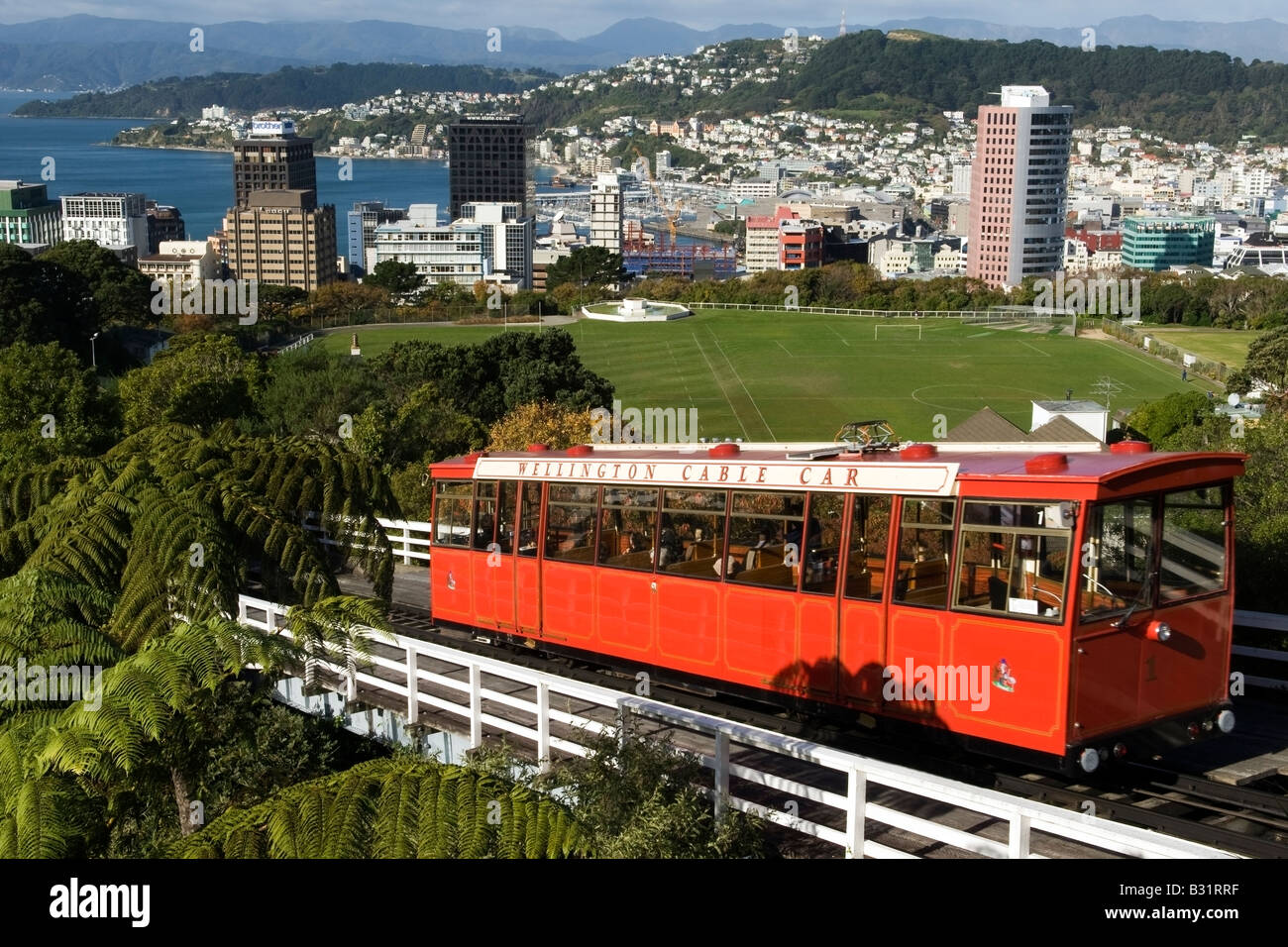 Wellington, 'City of Action', New Zealand Stock Photo