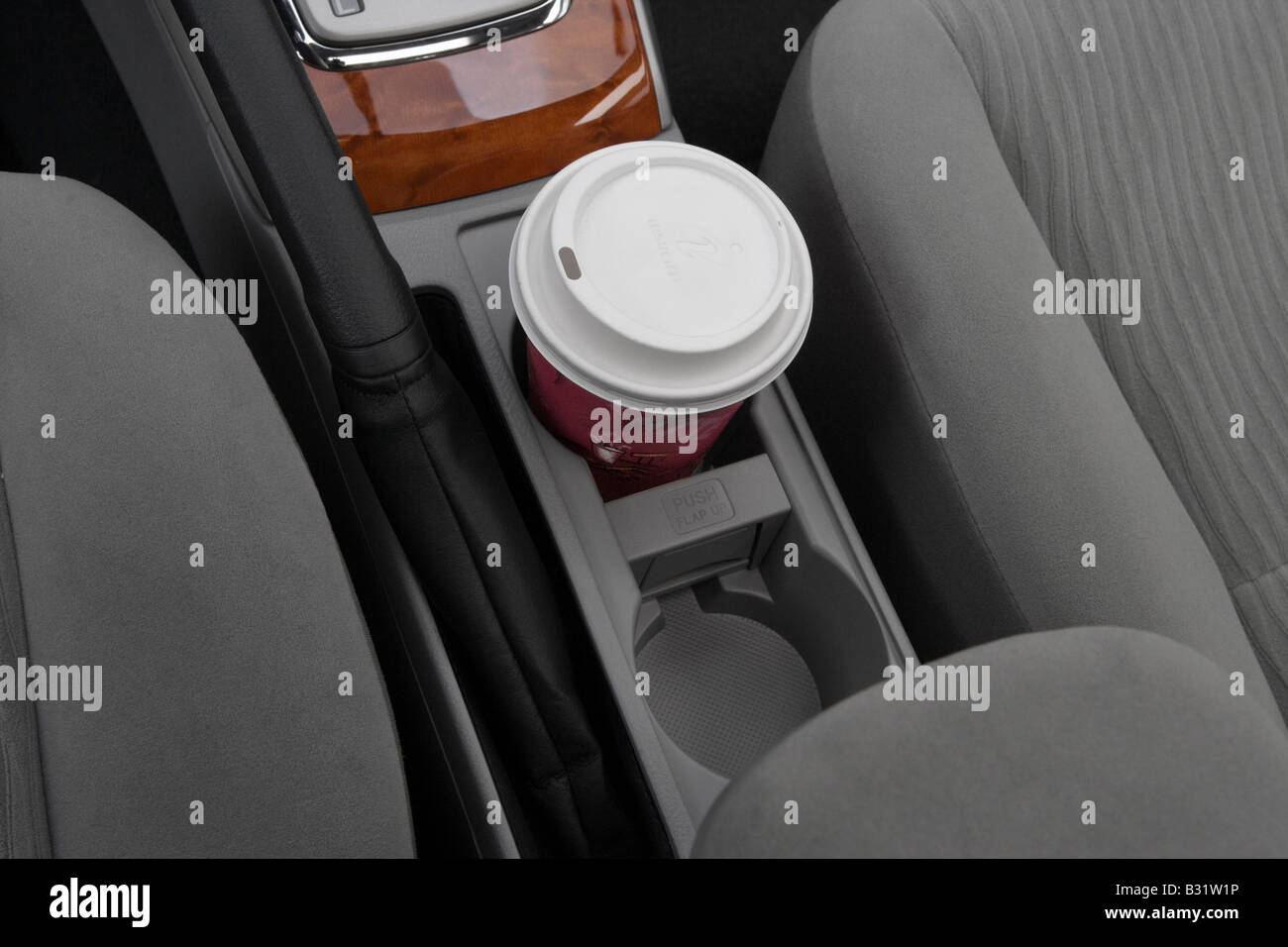 2009 Toyota Corolla XLE in Red Cup Holder with Prop Stock Photo Alamy