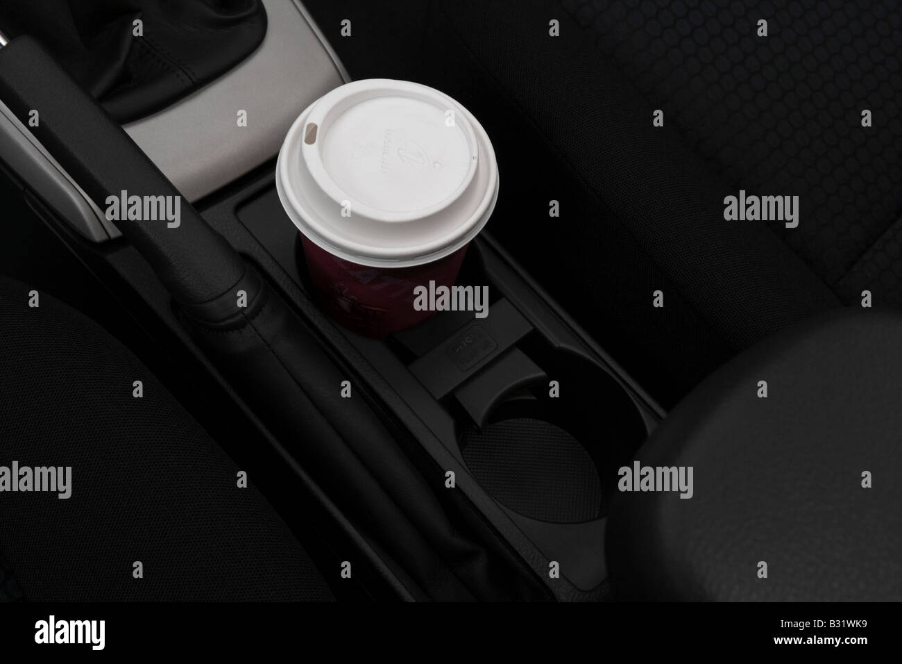 2009 Toyota Corolla XRS in Red Cup Holder with Prop Stock Photo Alamy