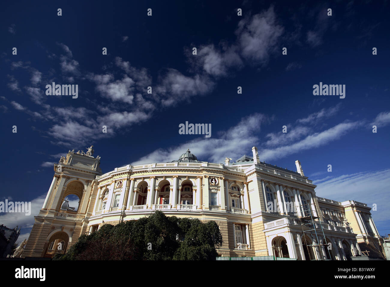 The opera in Odessa, Ukraine Stock Photo