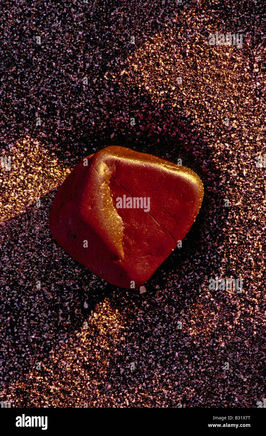 beach rock Stock Photo