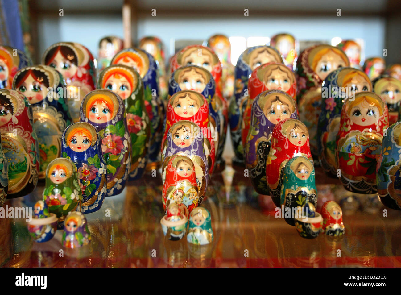 Matrioshka Dolls Yalta Ukraine Stock Photo Alamy