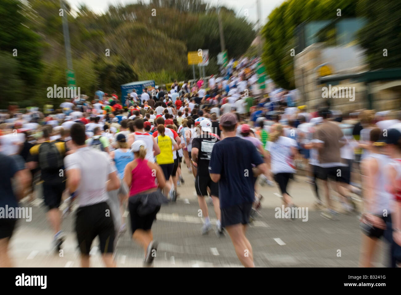 Sydney City to Surf Running Event Stock Photo Alamy