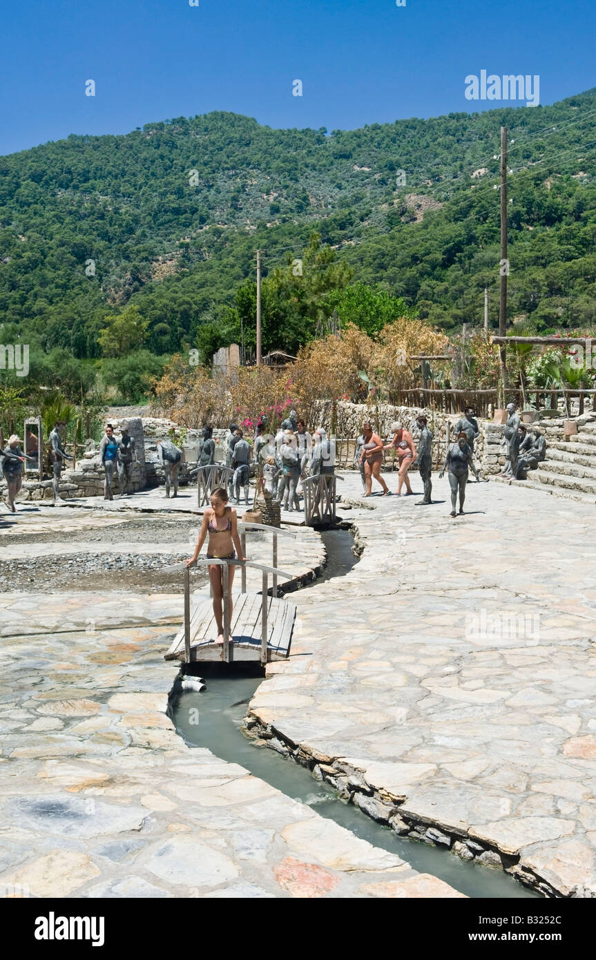 Mud Baths called Beauty Mud at the top of Dalyan River in Ortaca ...