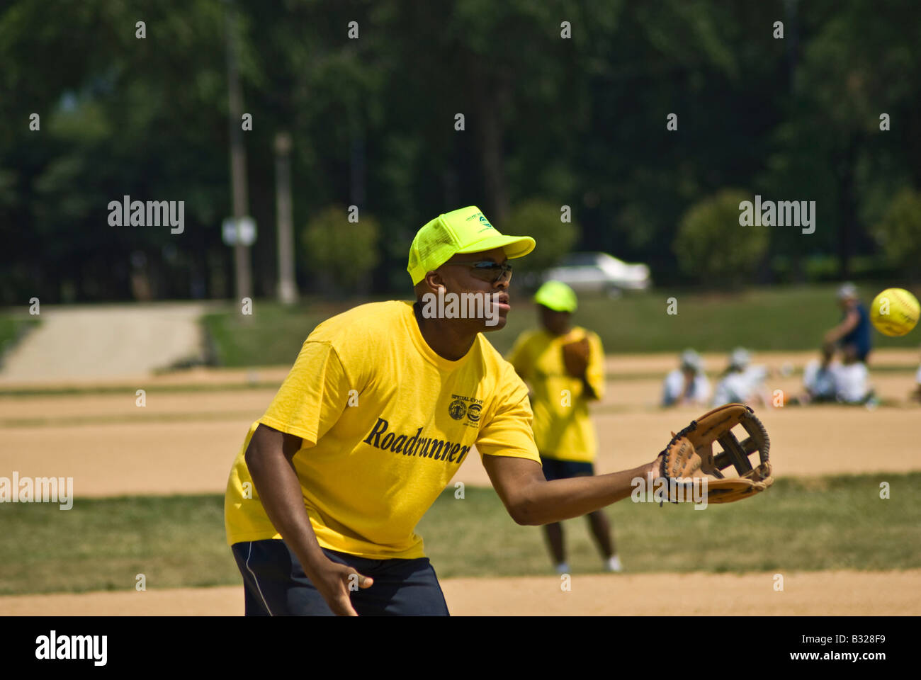 Download Yellow Softball High Resolution Stock Photography And Images Alamy PSD Mockup Templates