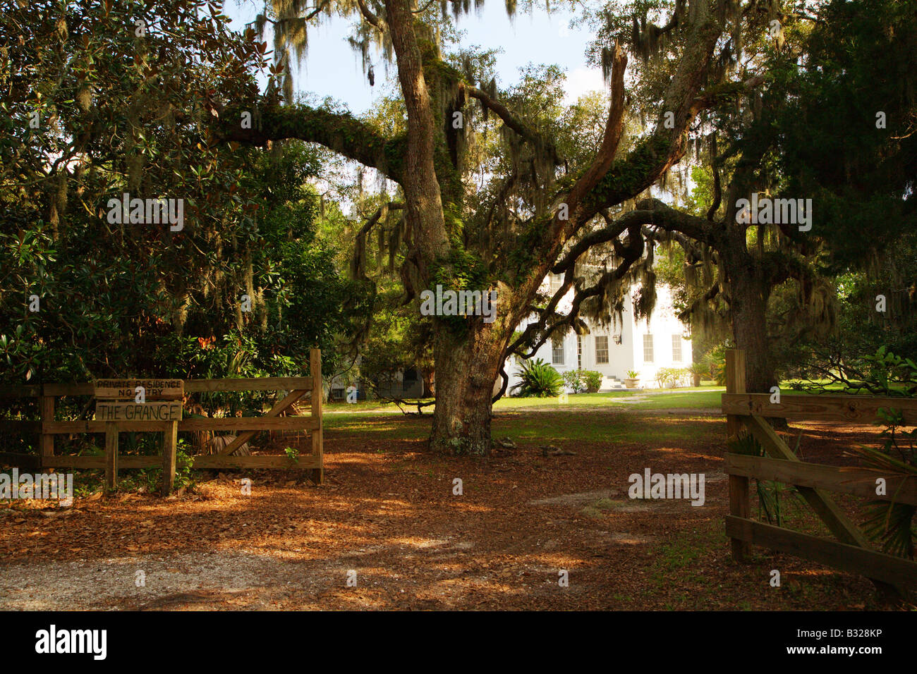 Private residence on Cumberland Island, GA Stock Photo Alamy