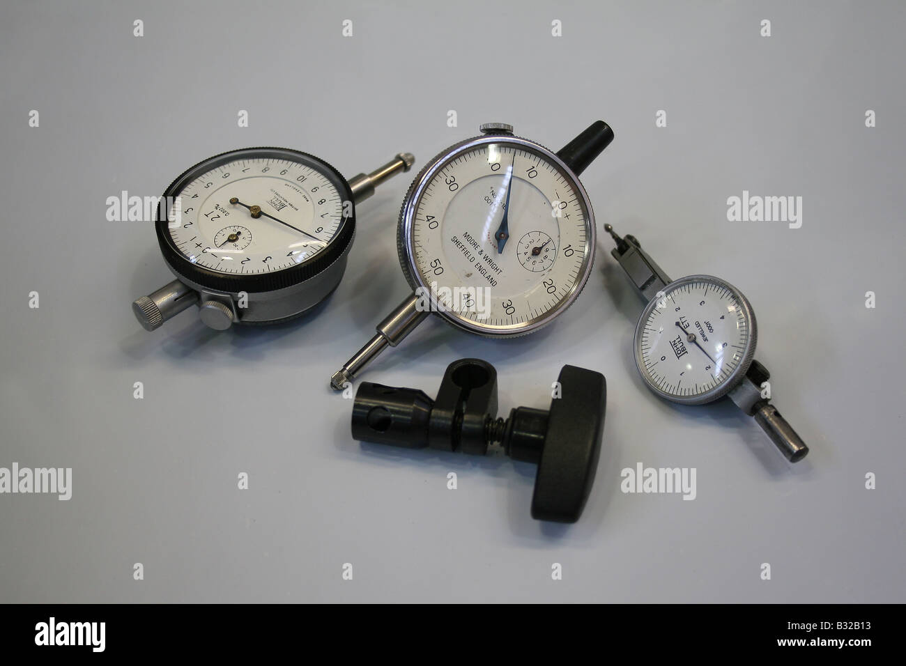 Dial Test Indicator used in a engineering Stock Photo Alamy