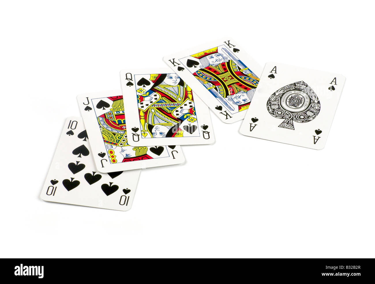 Set of playing cards vector: Ten, Jack, Queen, King, Ace Stock Vector by  ©rlmf.net 92459204