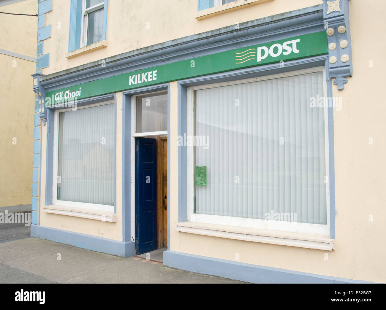 Post Office in Kilkee County Clare Ireland Stock Photo