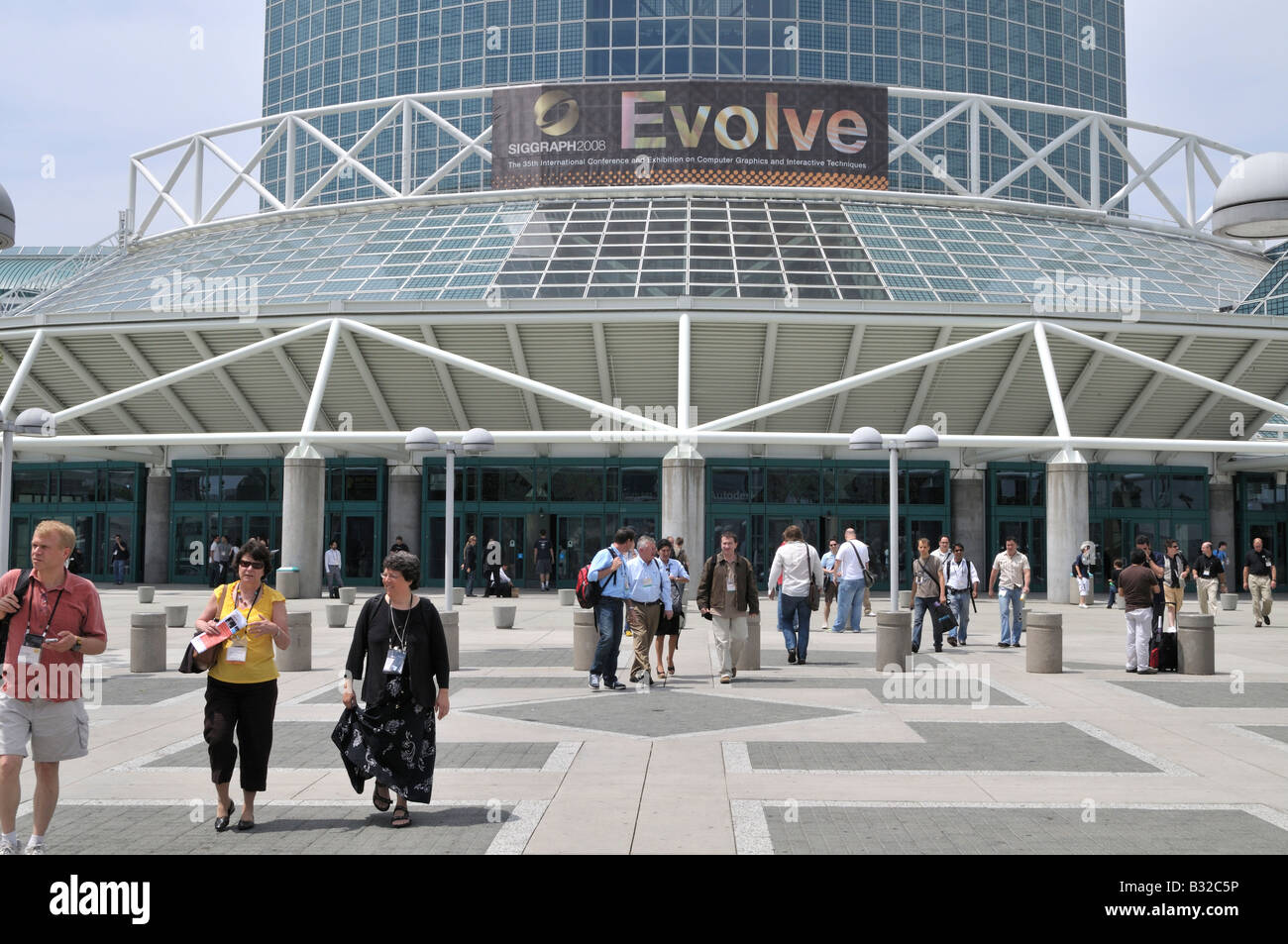 Los angeles convention center in hi res stock photography and images
