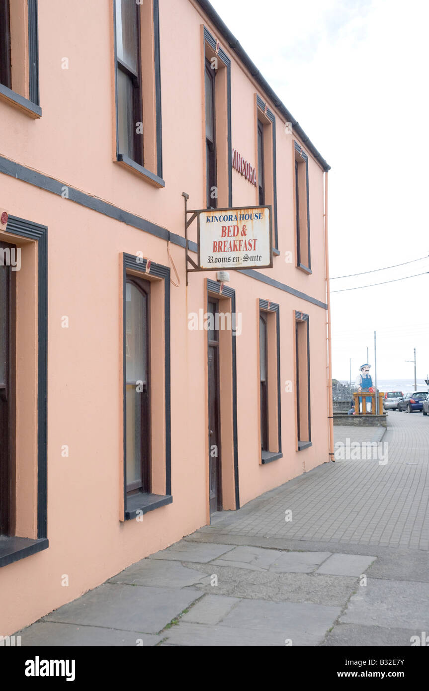 Kincora House Bed and Breakfast in Kilkee County Clare Ireland Stock