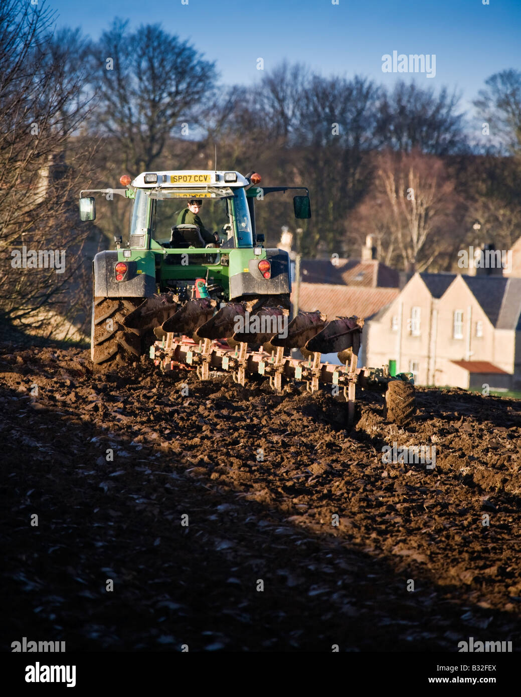 Tractor ploughing in scotland hires stock photography and images Alamy