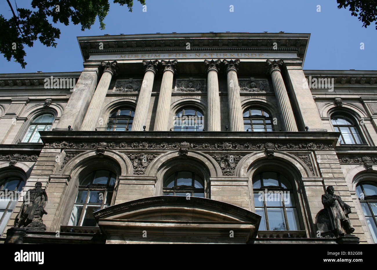 Exterior Of Natural History Museum Berlin Germany June 2008 Stock Photo exterior-of-natural-history-museum-berlin-germany-june-2008-stock-photo