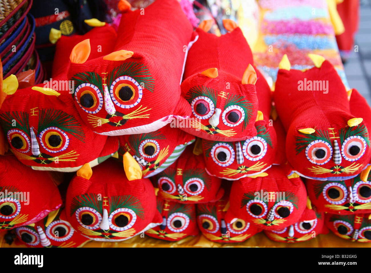 Chinese Traditional Pillow Stock Photo Alamy