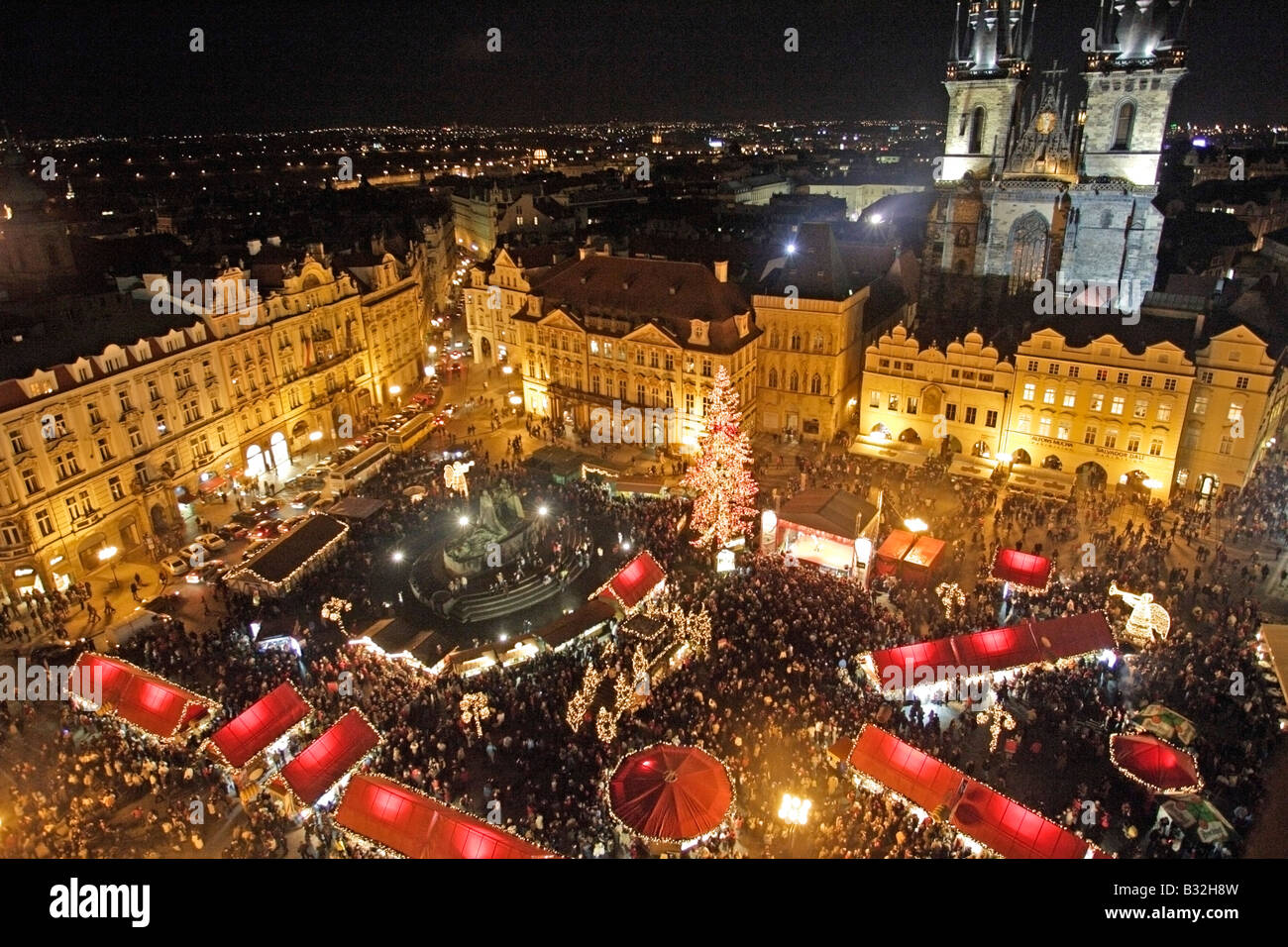 Czech Republic Christmas Market in the Old Town Square Markt Christmas