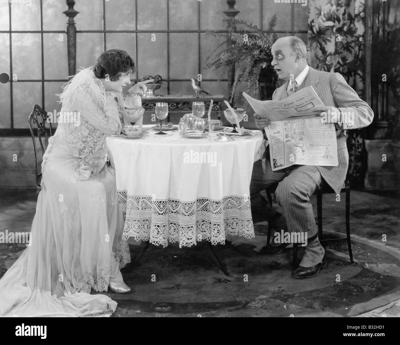 Asking questioning Black and White Stock Photos & Images Alamy