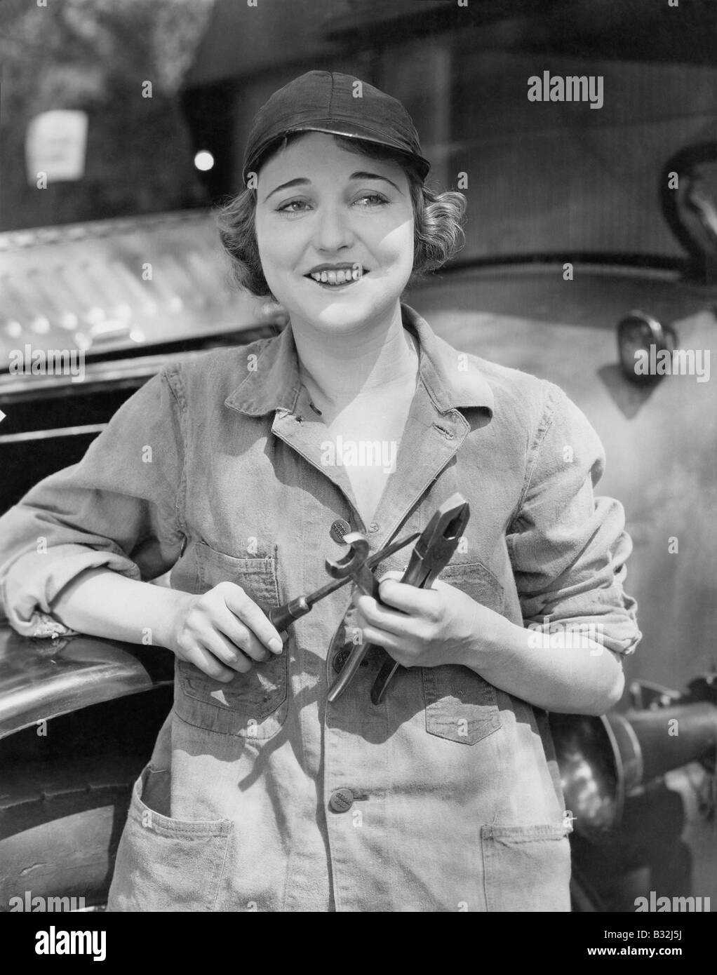 Youthful mechanics hi-res stock photography and images - Alamy