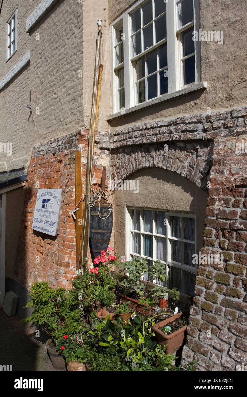 Window Box, Topsham Devon Stock Photo Alamy