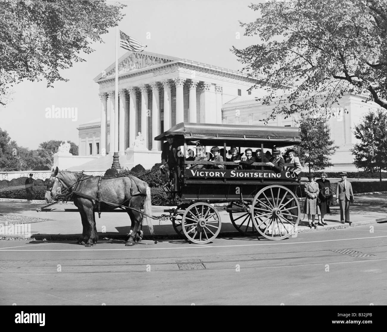 James J. Grace, sightseeing guide in Washington D.c. since 1897, circa 1942 Stock Photo