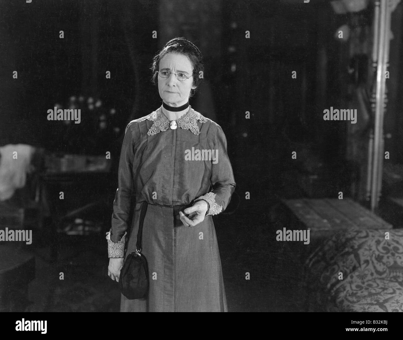 Portrait of serious older woman Stock Photo Alamy
