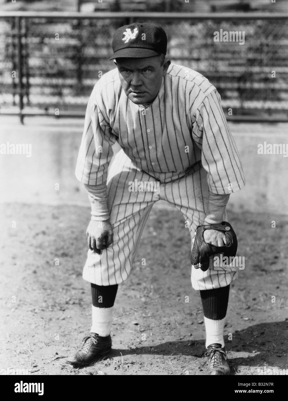 Portrait of baseball player Stock Photo Alamy