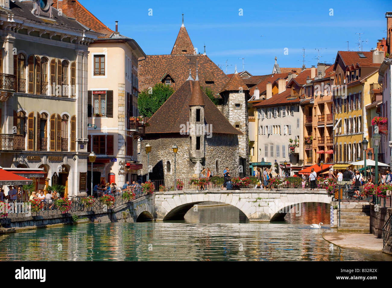 the Palais de l'Isle in Annecy France Stock Photo - Alamy